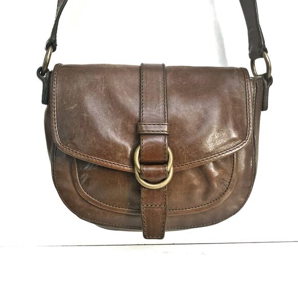 Cole Haan Glazed Leather Crossbody | Hobo Intl Vibes  Fall Capsule Must-Have EUC - Picture 1 of 16